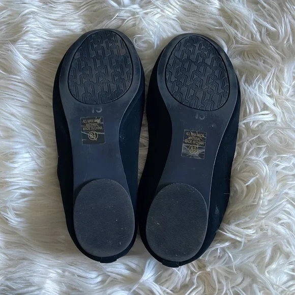 Soda black suede professional loafer work business career shoe gel soles 8 1/2 - Picture 5 of 16